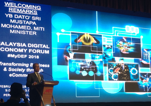 ALAYSIA DIGITAL ECONOMY FORUM MITI Minister Presentation